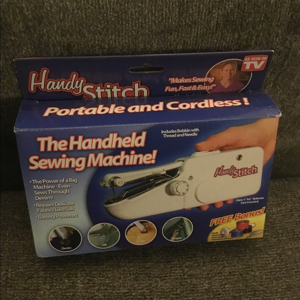 Handy Stitch! Handheld Sewing Machine